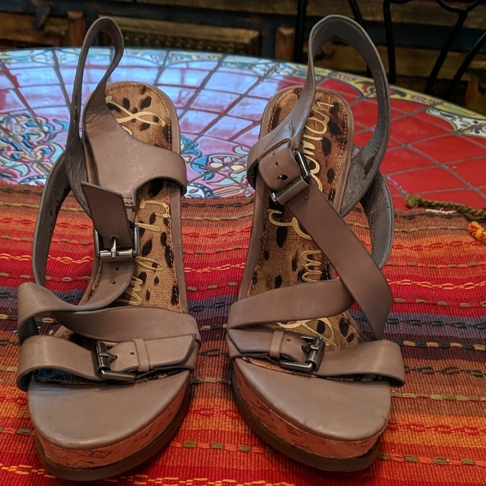 Sam Edelman wedge sandals
